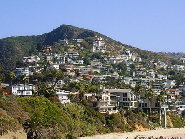 Houses in Laguna Beach, California